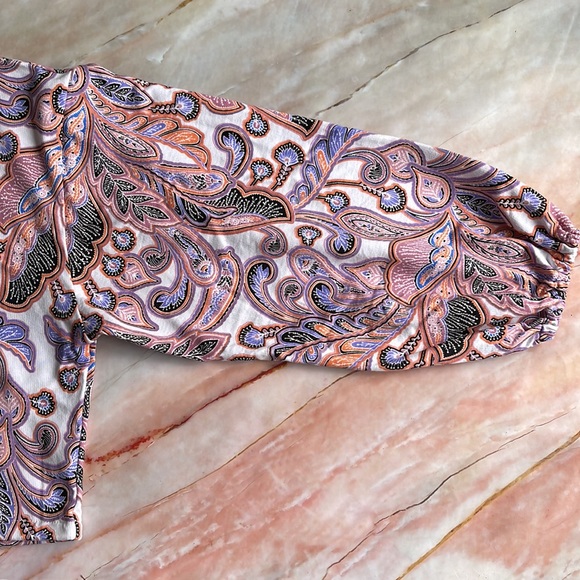 CARTEL & WILLOW | Willa Sweat in paisley boho print - Picture 9 of 12